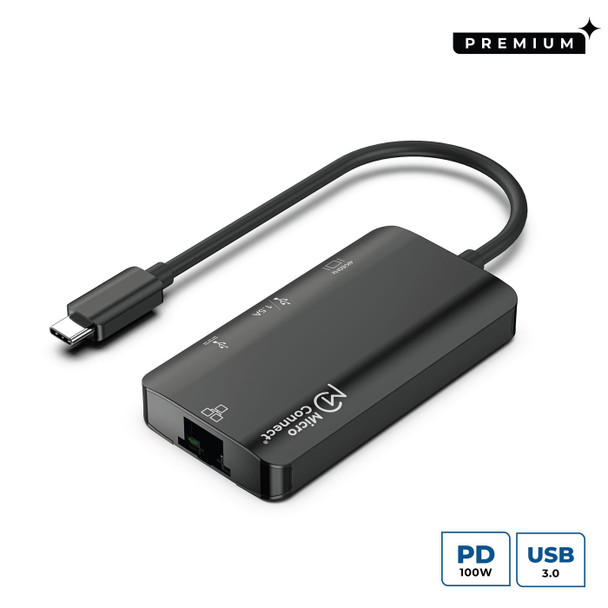 MicroConnect USB3.1CCOM16 USB-C Mini Dock. USB-C to USB3.1CCOM16