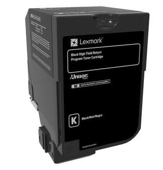 Lexmark 74C2HK0 RETURN-TONER CARTRIDGE BLACK 74C2HK0