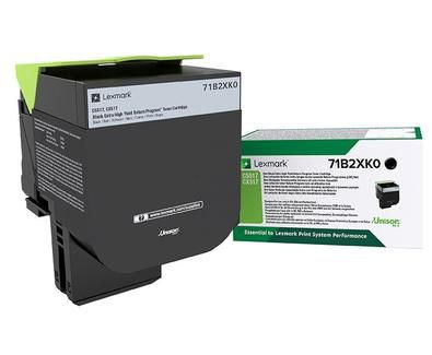Lexmark 71B2XK0 TONER RETURN OPEN BLACK CRTG 71B2XK0
