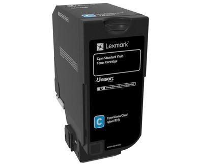 Lexmark 74C0S20 CS720 TONER CARTRIDGE CYAN 74C0S20