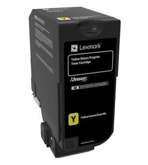 Lexmark 74C20Y0 RETURN-TONER CARTRIDGE YELLOW 74C20Y0