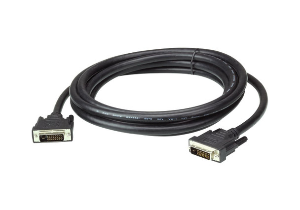 Aten 2L-7D03DD 2L-7D03DD DVI cable 3 m DVI-D 2L-7D03DD