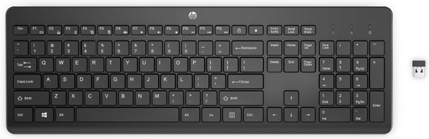 HP 3L1E7AA#ABD HP 230 Wireless Keyboard Black 3L1E7AA#ABD