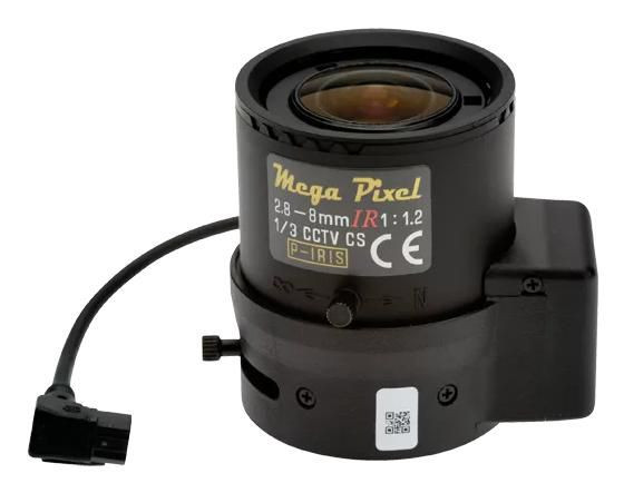 Axis 5800-671 LENS CS VF 2.8-8MM F1.2 P-IRIS 5800-671