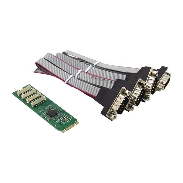 MicroConnect MC-M.2-334 M.2 B+M KEY AX99100 4S DB9 MC-M.2-334