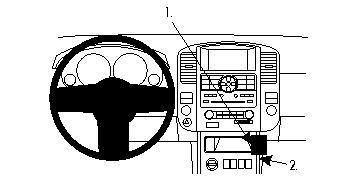 Brodit 854196 ProClip NOT for base and S 854196