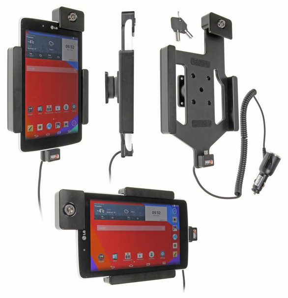 Brodit 535708 Holder with lock. Active 535708