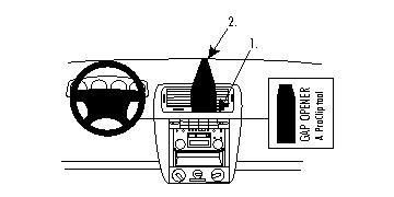 Brodit 213439 Mounting bracket 213439