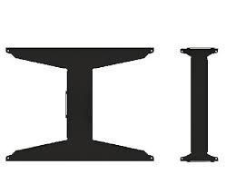 B-Tech BT8312-SP491/B 49" Screen Spacer for BT8312 BT8312-SP491/B