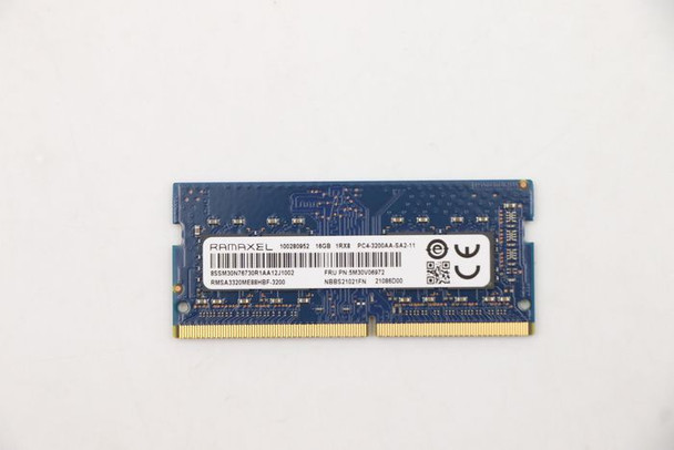 Lenovo 5M30V06972 SoDIMM.16GB.DDR4.3200.Ramaxel 5M30V06972
