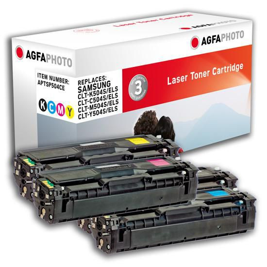 AgfaPhoto APTSP504CE TONER K/C/M/Y. RPL. APTSP504CE