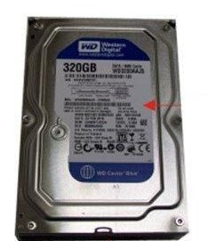 Fujitsu WDC:WD3200AAJS-320 HDD 320GB SATA WDC:WD3200AAJS-320