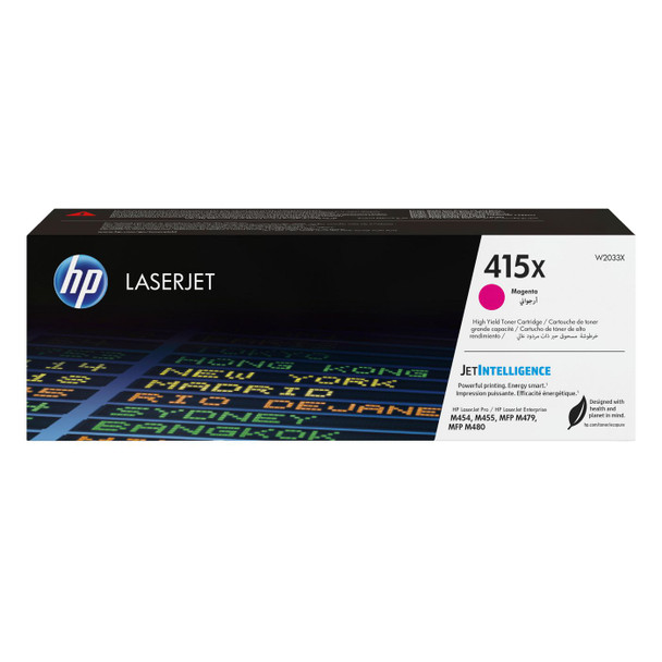 HP W2033X 415X Magenta LaserJet Toner W2033X
