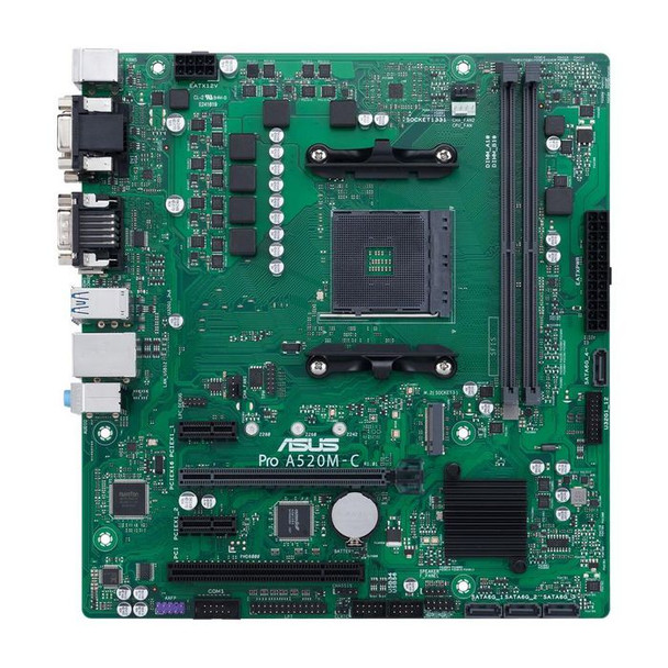 Asus 90MB1550-M0EAYC PRO A520M-C/CSM AM4 mATX MB 90MB1550-M0EAYC