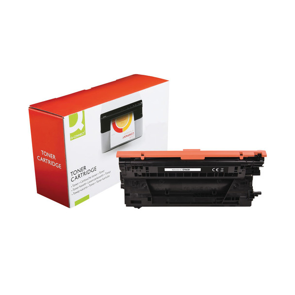 Q-Connect HP 656X Compatible Laserjet Toner Cartridge High Yield Yellow CF462X 6 OBCF462X