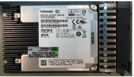 Hewlett Packard Enterprise P07044-001 DRV SSD MSA 800GB SFF SAS MU P07044-001