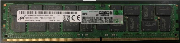 Hewlett Packard Enterprise 868845-001 DIMM 128GB PC4-2666V-L 2Gx4 868845-001