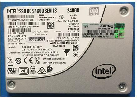 Hewlett Packard Enterprise P04111-001 DRV SSD 240GB SFF SATA MU RW P04111-001