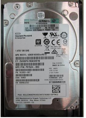 Hewlett Packard Enterprise P03807-001 DRV 1.8TB SFF HDD 10K SS20000 P03807-001