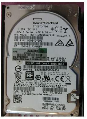 Hewlett Packard Enterprise P01020-001 DRV 1.2TB SFF HDD 10K SS7000 P01020-001