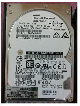 Hewlett Packard Enterprise P01021-001 DRV 600GB SFF HDD 10K SS8000 P01021-001
