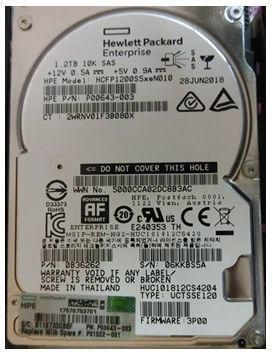 Hewlett Packard Enterprise P01022-001 DRV 1.2TB SFF HDD 10K SS8000 P01022-001