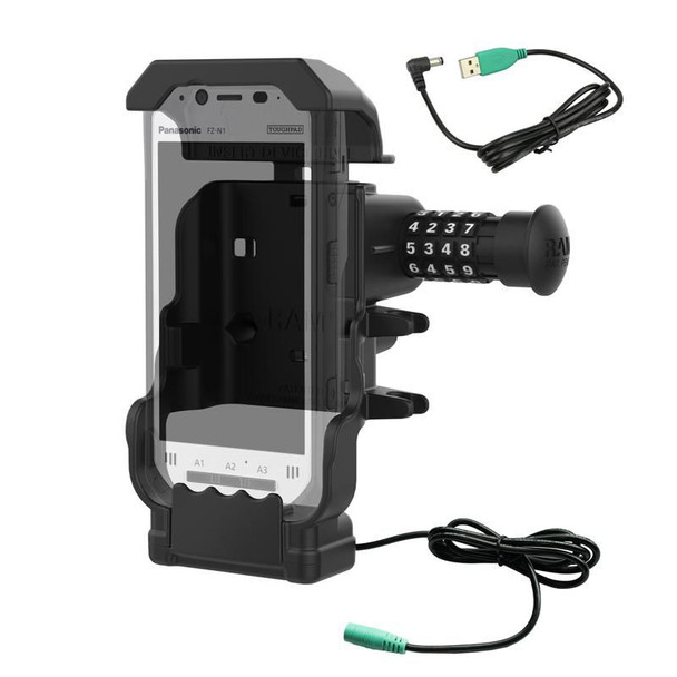 RAM Mounts RAM-HOL-PAN11PCLU POWERED SPRING LOADED CRADLE RAM-HOL-PAN11PCLU