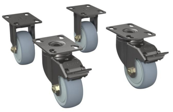 Zebra CS-RAC-WHEEL WHEELS for RACK SET OF 4 CS-RAC-WHEEL