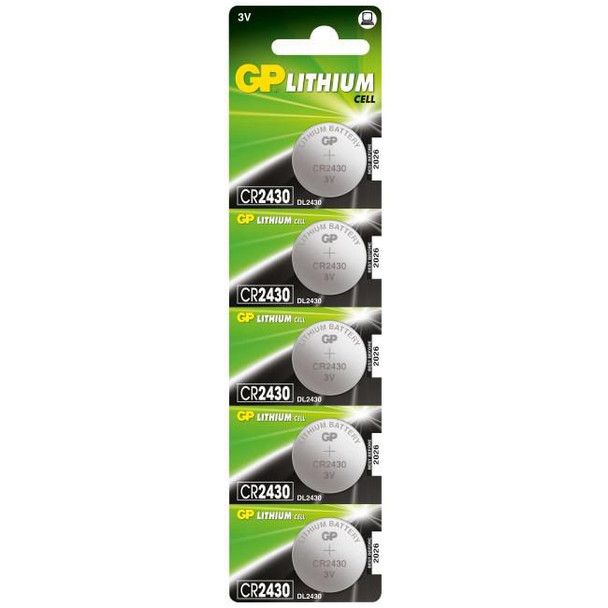 GP Batteries 2194 LITHIUM BUTTON CELL CR2430 2194