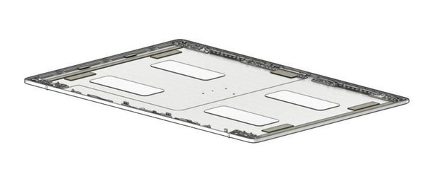 HP M00439-001 LCD Back Cover w/Antenna Dual M00439-001