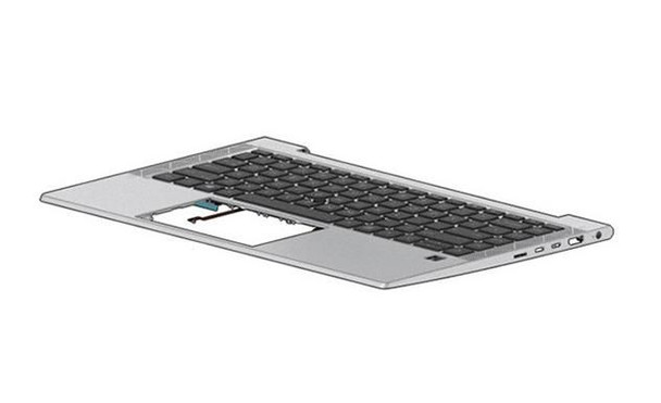 HP M14636-BA1 TOPCVR W/KB BL PVCY DSC SL M14636-BA1