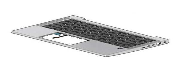 HP M07090-171 TOPCVR W/KB CP+PS BL ENG/ARAB M07090-171