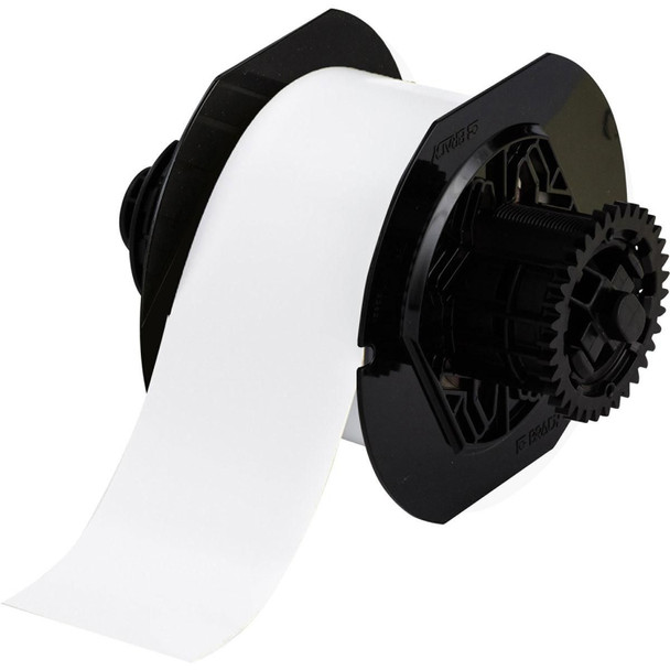 Brady B30C-2500-551-WT White Non-Adhesive Continuous B30C-2500-551-WT
