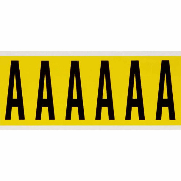 Brady 3450-A Identical numbers and letters 3450-A