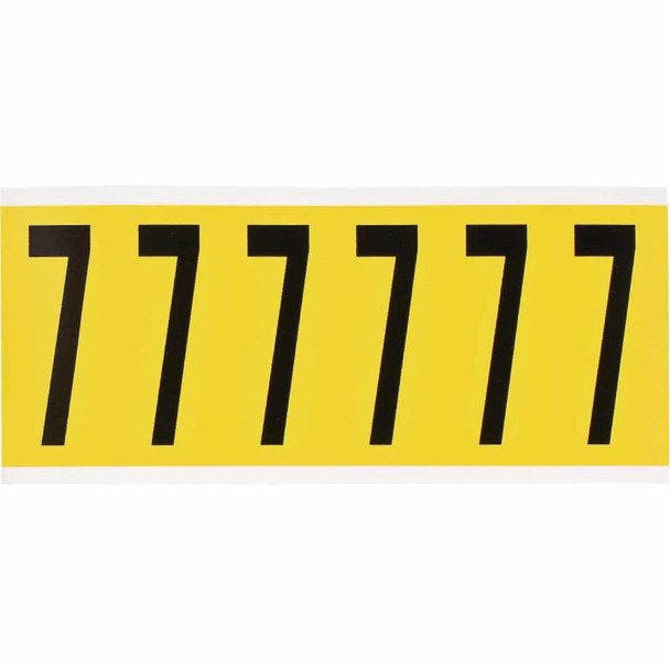 Brady 3450-7 Identical numbers and letters 3450-7