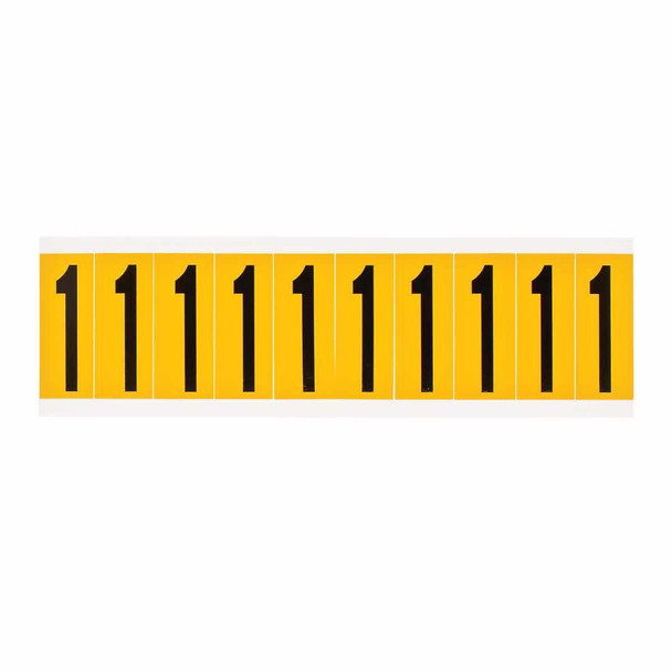 Brady 1534-1 Identical numbers and letters 1534-1