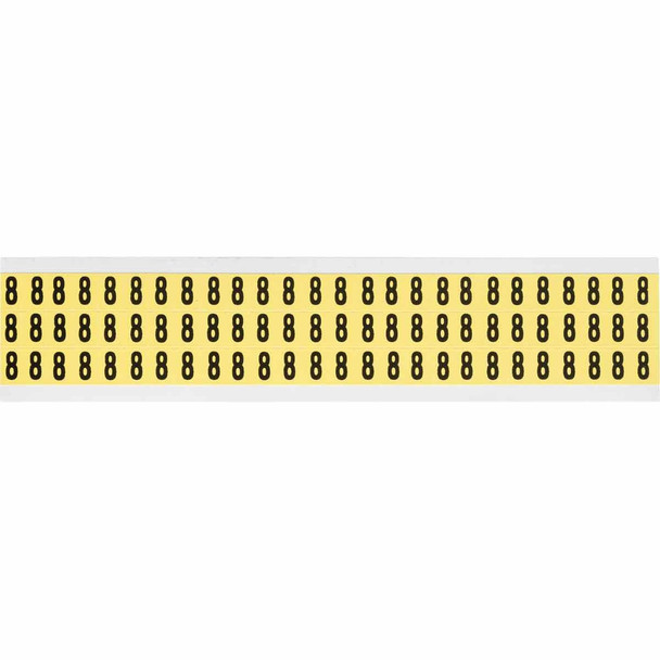 Brady 3410-8 Identical numbers and letters 3410-8