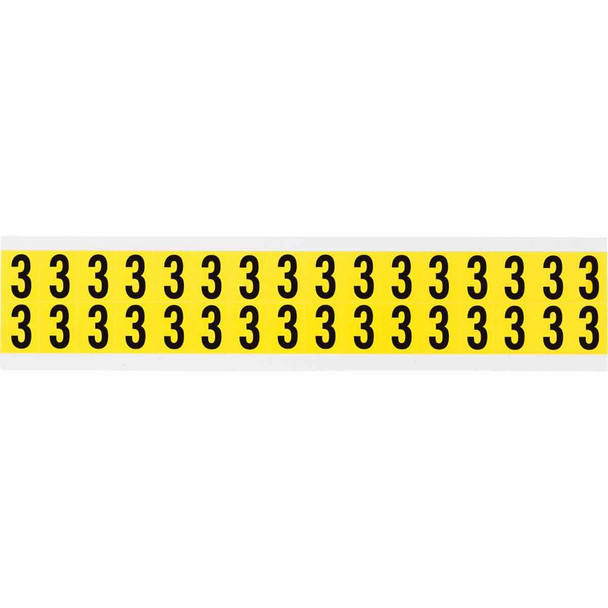 Brady 3420-3 Identical numbers and letters 3420-3