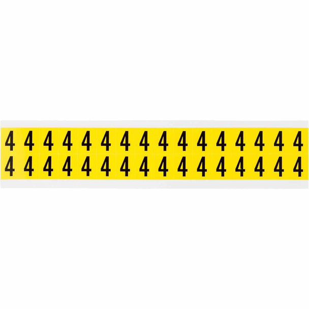 Brady 3420-4 Identical numbers and letters 3420-4