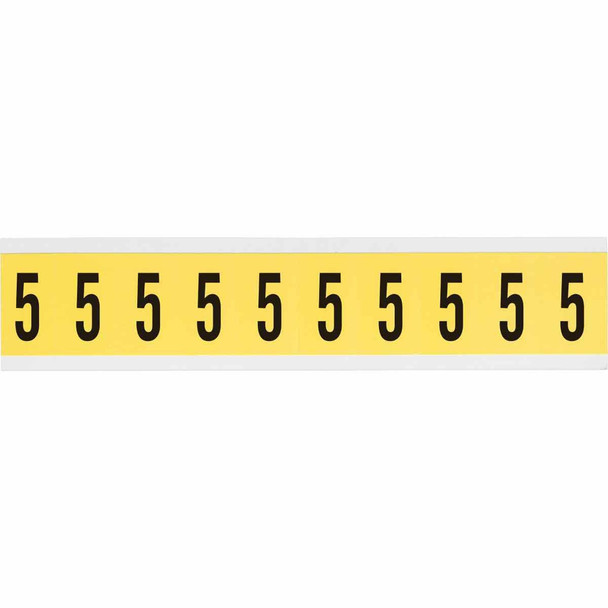 Brady 3430-5 Identical numbers and letters 3430-5