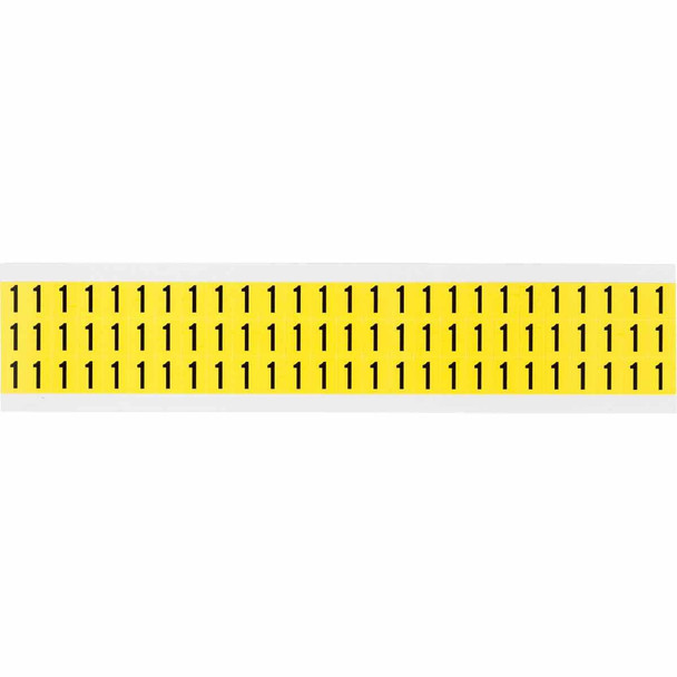 Brady 3410-1 Identical numbers and letters 3410-1