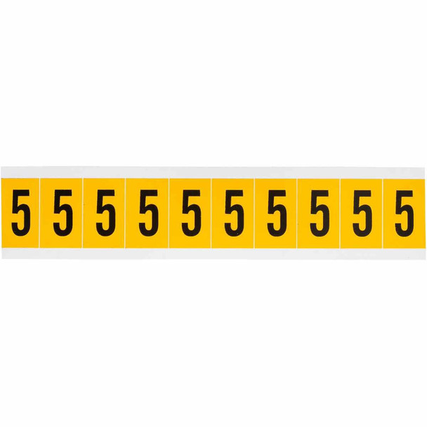 Brady 1530-5 Identical numbers and letters 1530-5