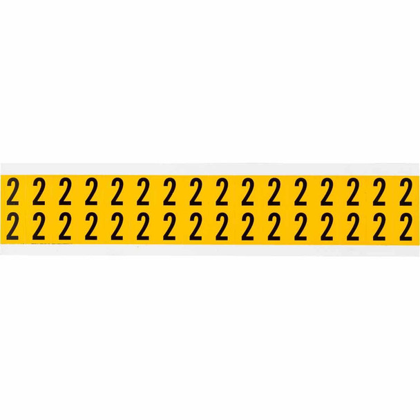 Brady 1520-2 Identical numbers and letters 1520-2
