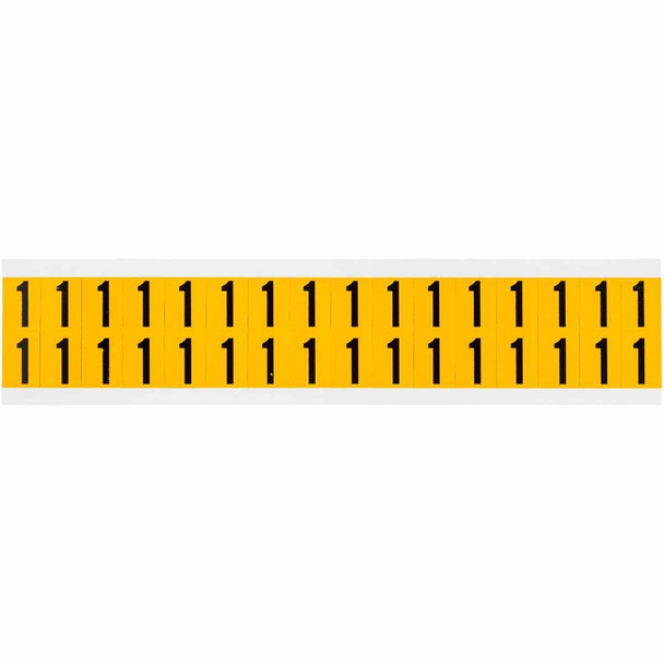 Brady 1520-1 Identical numbers and letters 1520-1