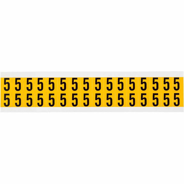 Brady 1520-5 Identical numbers and letters 1520-5