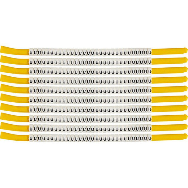 Brady SCN-18-U Clip Sleeve Wire Markers SCN-18-U