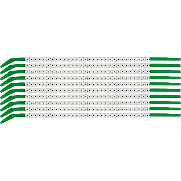 Brady SCN-09-PUNC Clip Sleeve Wire Markers SCN-09-PUNC