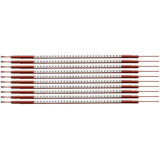 Brady SCN-03-0 Clip Sleeve Wire Markers SCN-03-0