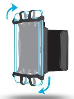 Mobilis 030003 ARM BAND 4-6IN . mobile phone 030003