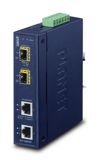 Planet IGT-2205AT IP30 Industrial 2-port IGT-2205AT
